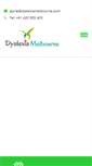 Mobile Screenshot of dyslexiamelbourne.com